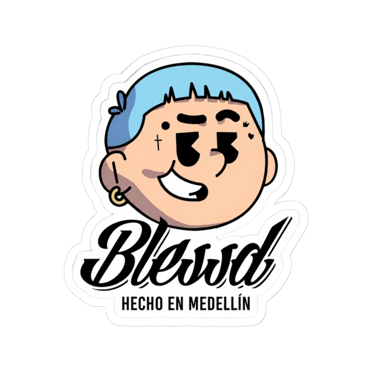 Blessd Logo - alternate angle 1, merchandise