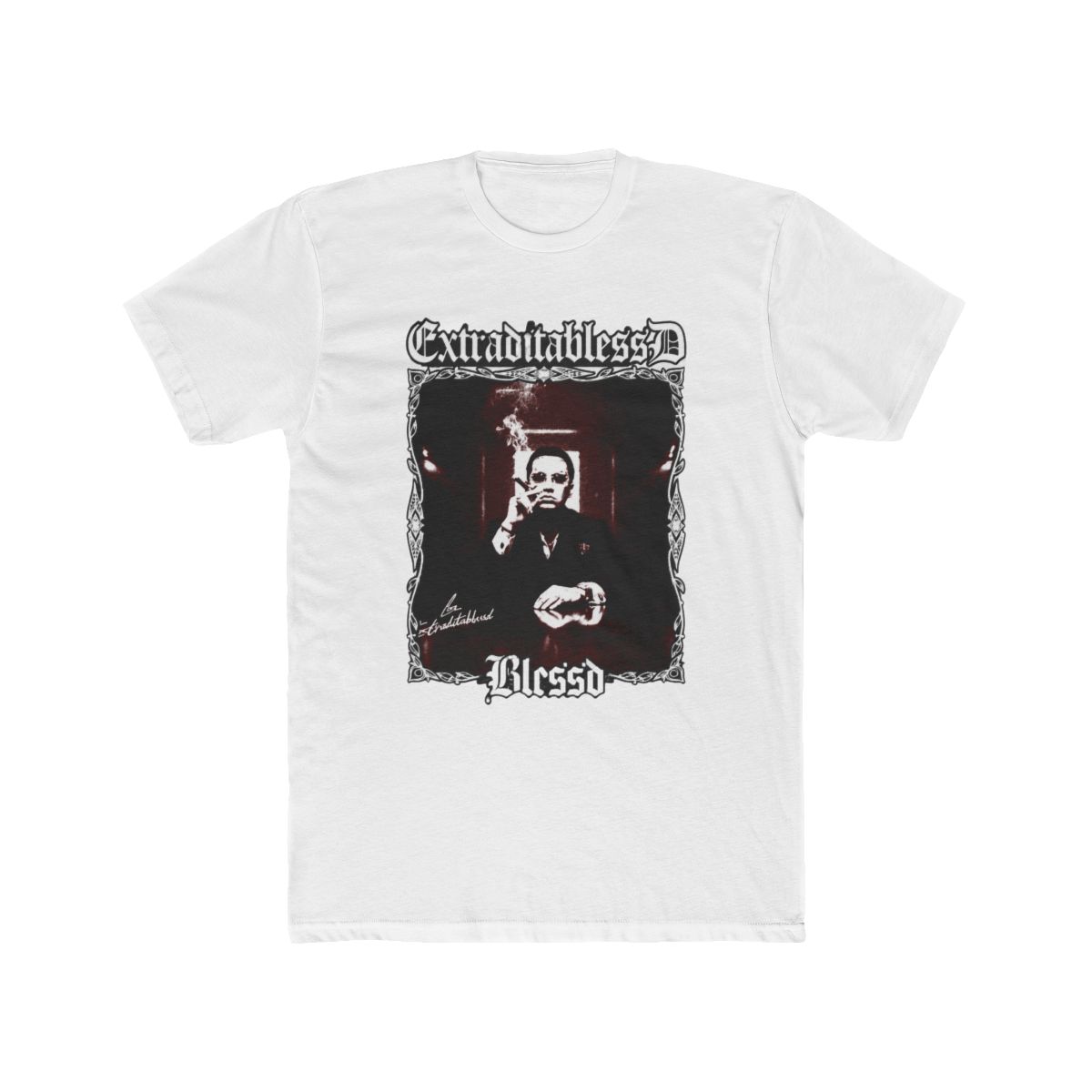 Grunge Style Colombian Rapper T Shirt | Blessd - Official T-Shirts merchandise