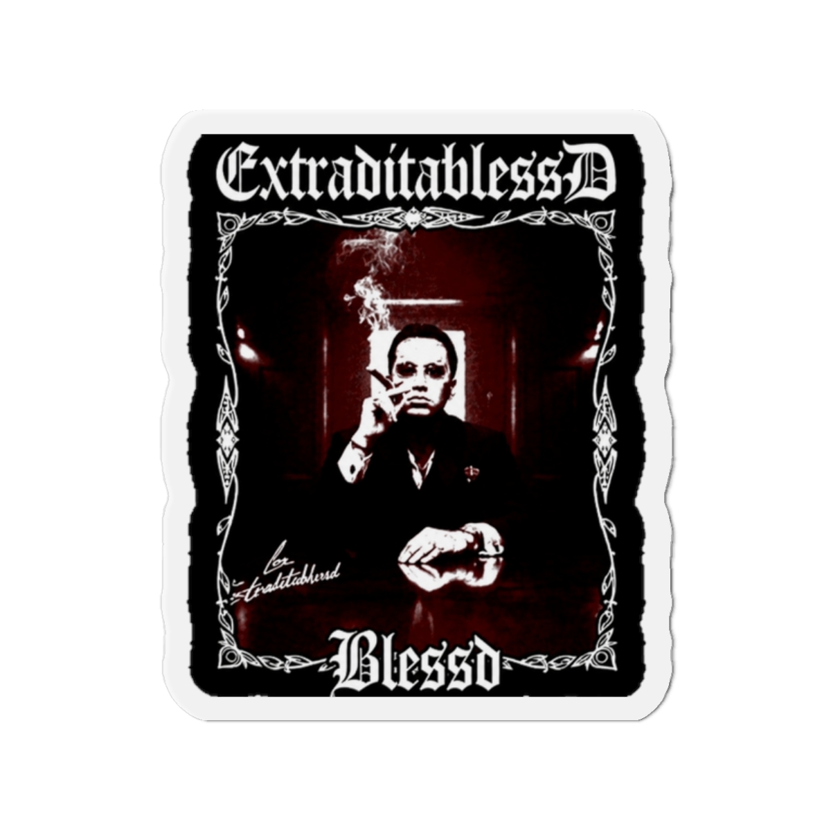 Grunge Style Colombian Rapper Magnet | Blessd