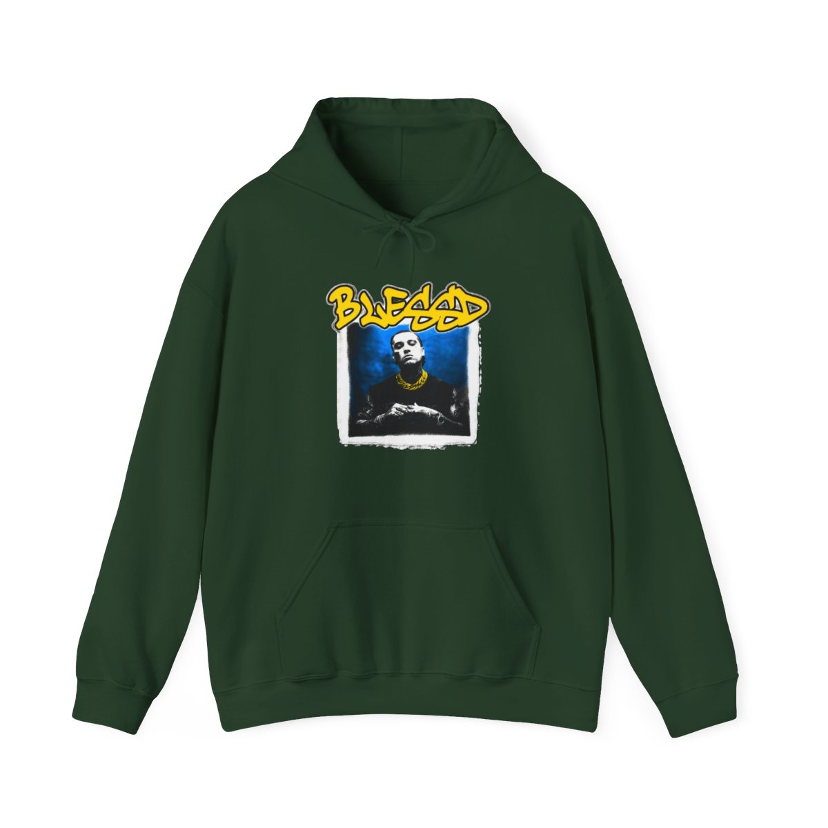 Glow Style Colombian Rapper Hoodie | Blessd - alternate angle 5, merchandise