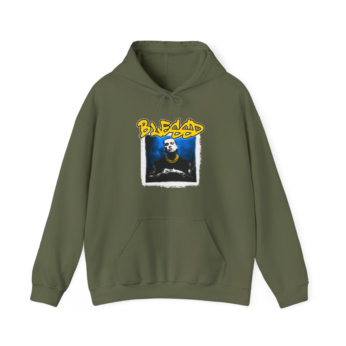 Glow Style Colombian Rapper Hoodie | Blessd - alternate angle 4, merchandise
