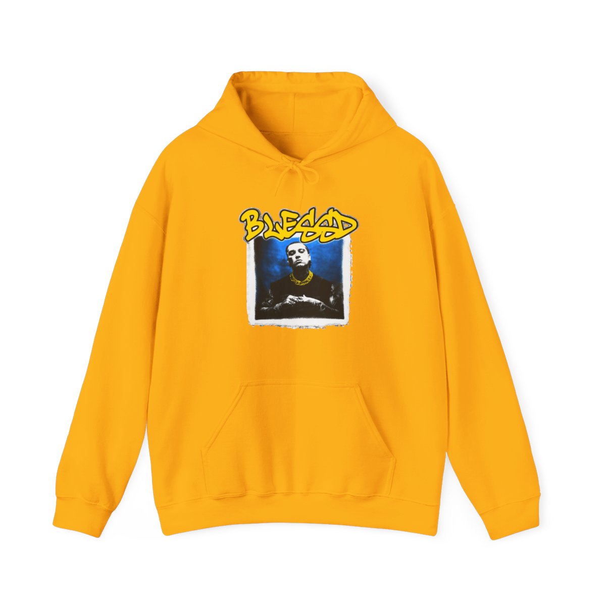 Glow Style Colombian Rapper Hoodie | Blessd - alternate angle 2, merchandise